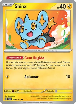 Shinx (Evoluciones en Paldea #068/193)