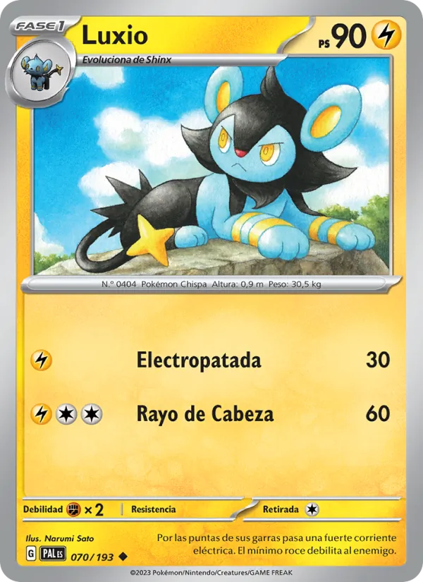 Luxio (Paldea Evolved #070/193)