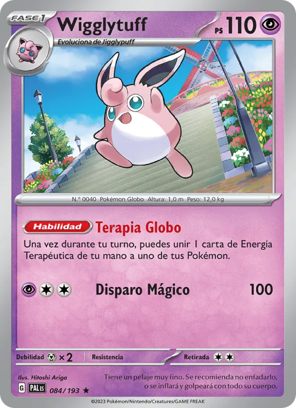 Wigglytuff (Evoluciones en Paldea #084/193)