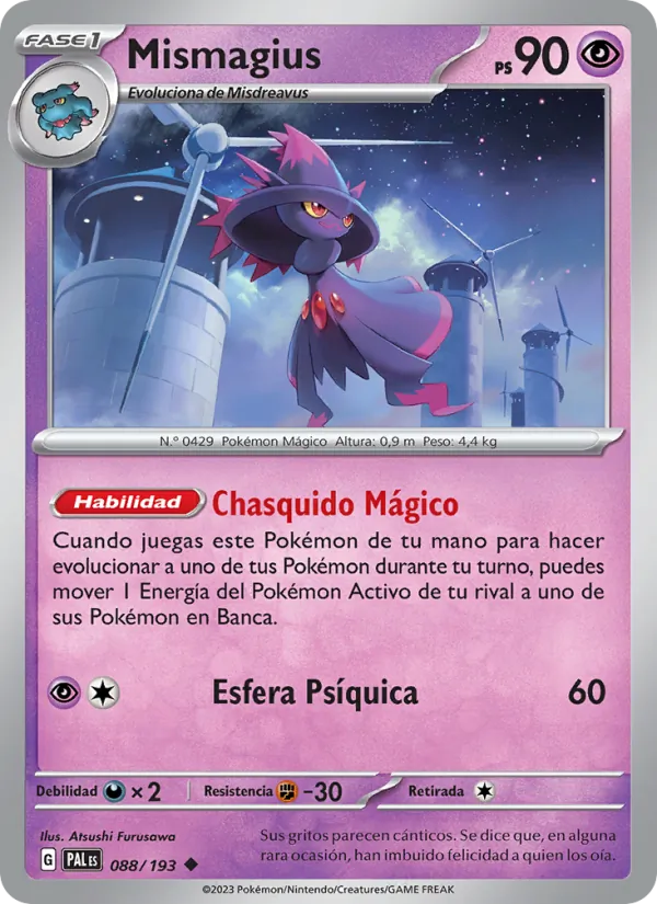 Mismagius (Paldea Evolved #088/193)