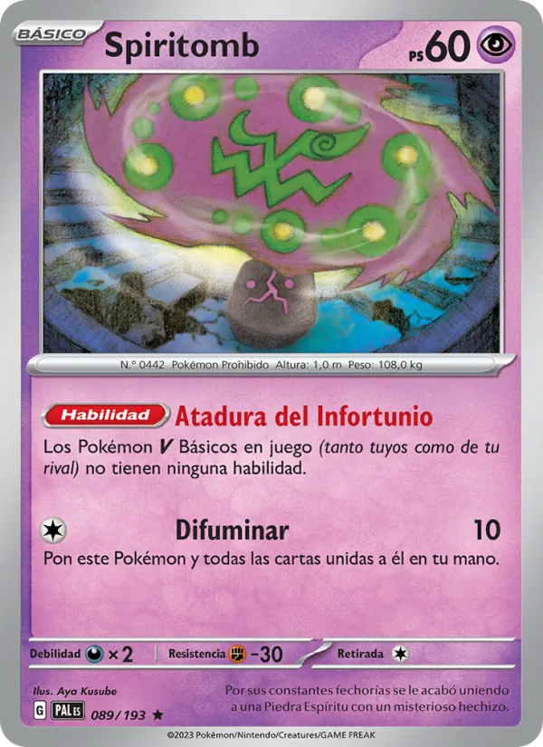 Spiritomb (Paldea Evolved #089/193)