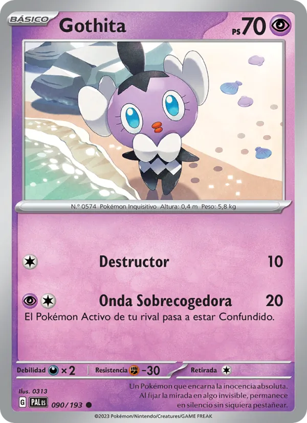 Gothita (Paldea Evolved #090/193)