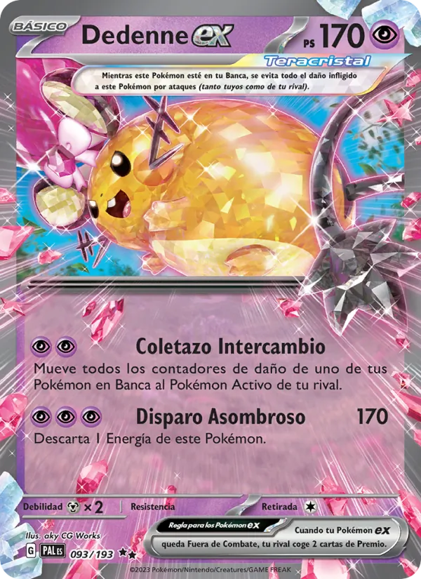 Dedenne ex (Evoluciones en Paldea #093/193)