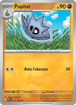 Pupitar (Evoluciones en Paldea #111/193)