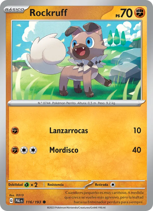 Rockruff (Paldea Evolved #116/193)