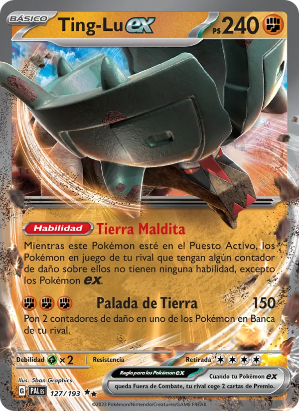 Ting-Lu ex (Paldea Evolved #127/193)