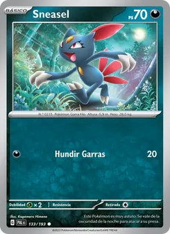 Sneasel (Evoluciones en Paldea #133/193)