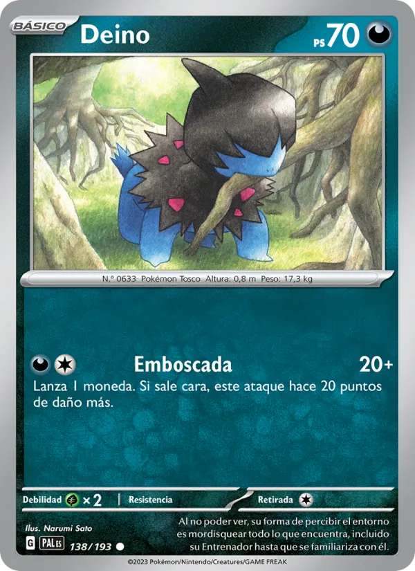 Deino (Evoluciones en Paldea #138/193)