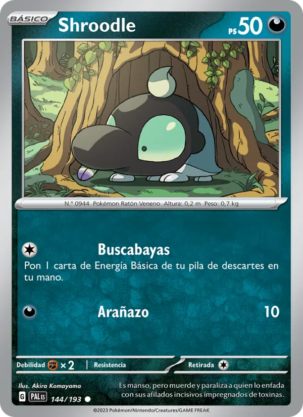 Shroodle (Evoluciones en Paldea #144/193)