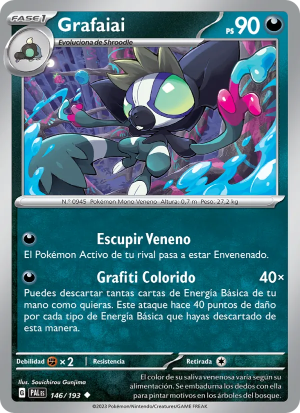 Grafaiai (Evoluciones en Paldea #146/193)