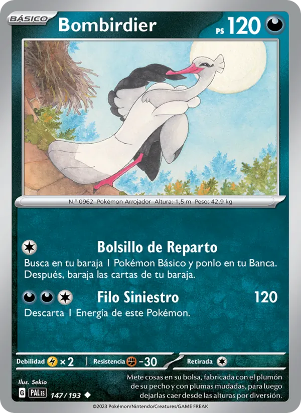 Bombirdier (Evoluciones en Paldea #147/193)