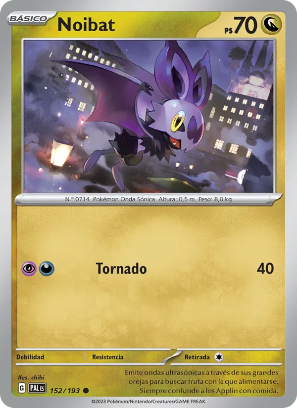 Noibat (Evoluciones en Paldea #152/193)