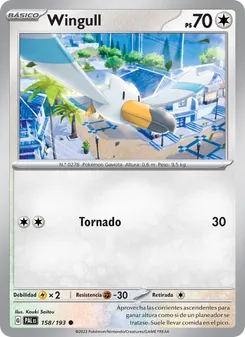 Wingull (Evoluciones en Paldea #158/193)