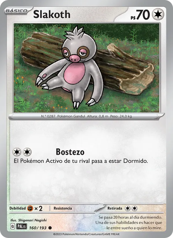 Slakoth (Paldea Evolved #160/193)