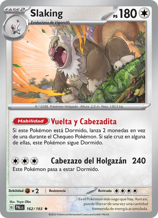 Slaking (Evoluciones en Paldea #162/193)
