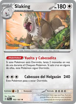 Slaking (Evoluciones en Paldea #162/193)