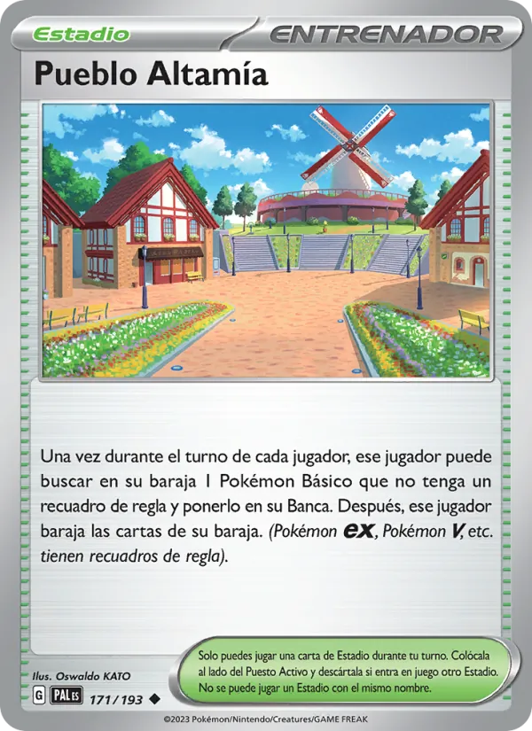Pueblo Altamía (Evoluciones en Paldea #171/193)