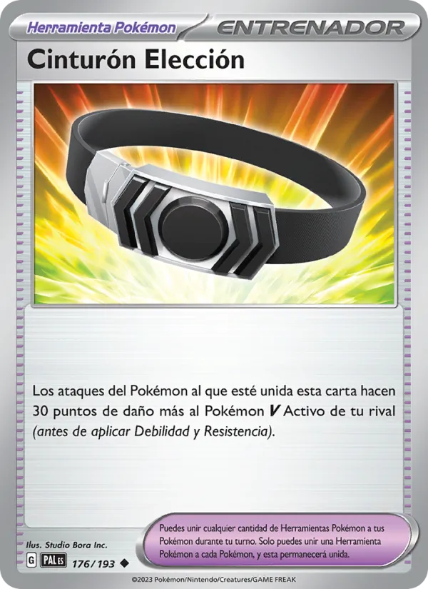 Cinturón Elección (Evoluciones en Paldea #176/193)