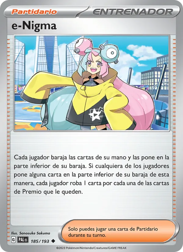 e-Nigma (Paldea Evolved #185/193)