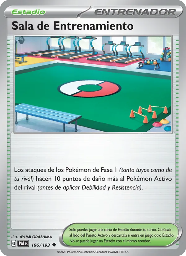 Sala de Entrenamiento (Evoluciones en Paldea #186/193)