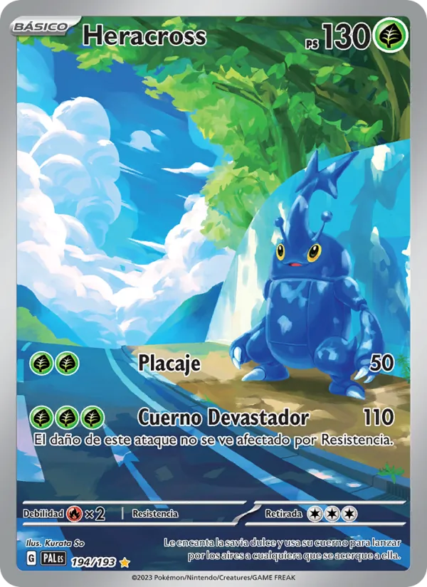 Heracross (Evoluciones en Paldea #194/193)