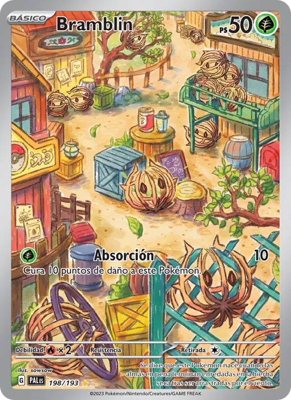 Bramblin (Evoluciones en Paldea #198/193)