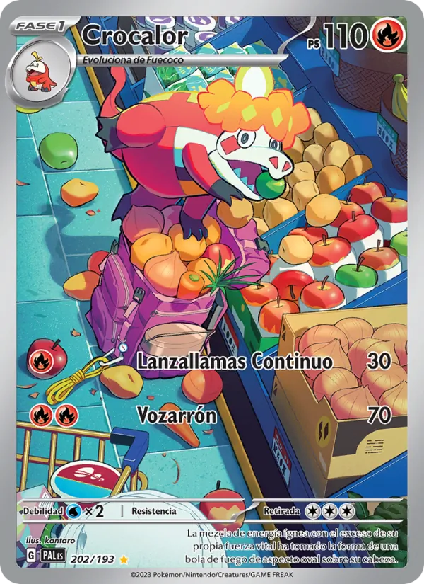 Crocalor (Evoluciones en Paldea #202/193)