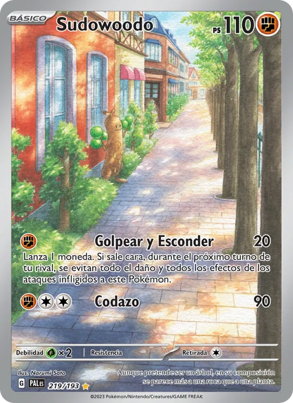 Sudowoodo (Paldea Evolved #219/193)