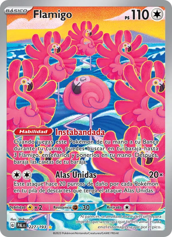 Flamigo (Evoluciones en Paldea #227/193)
