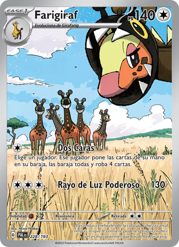 Farigiraf (Evoluciones en Paldea #228/193)