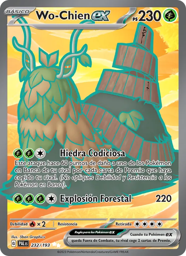 Wo-Chien ex (Paldea Evolved #232/193)