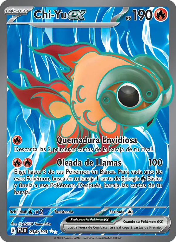 Chi-Yu ex (Paldea Evolved #234/193)