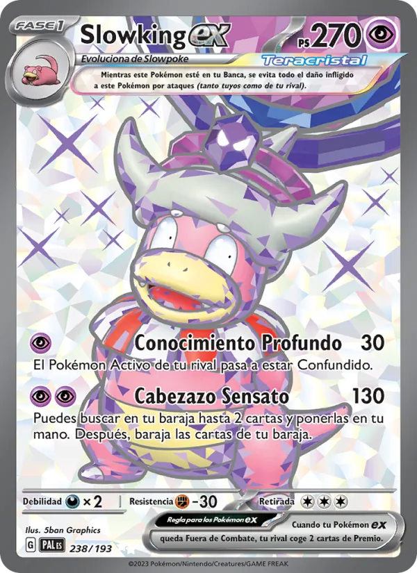 Slowking ex (Paldea Evolved #238/193)