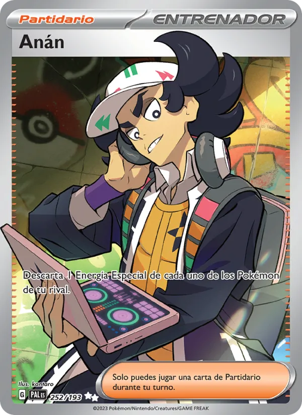Anán (Evoluciones en Paldea #252/193)