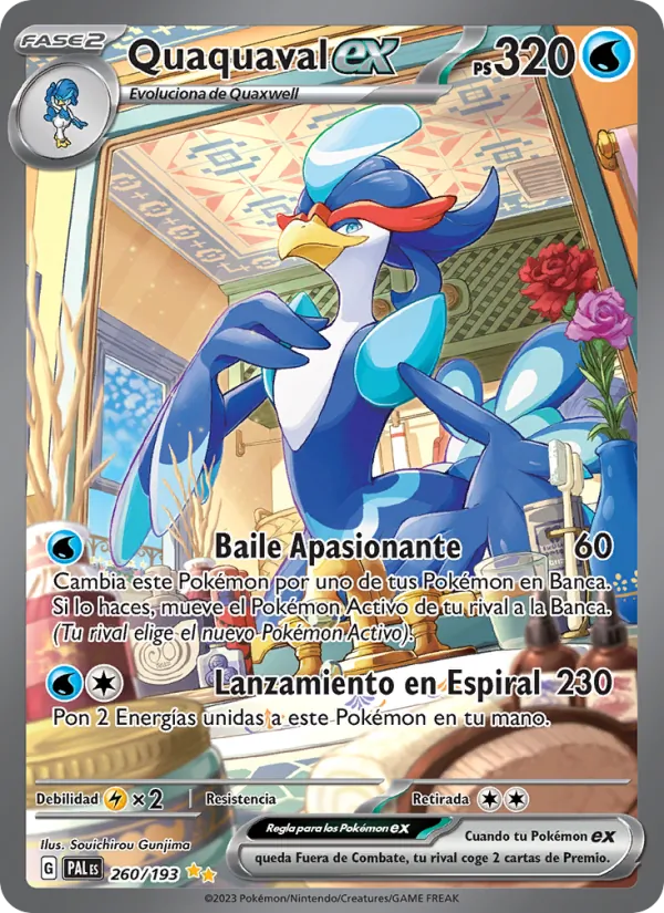 Quaquaval ex (Evoluciones en Paldea #260/193)