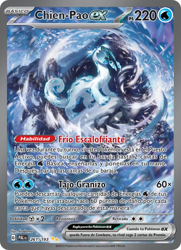 Chien-Pao ex (Evoluciones en Paldea #261/193)