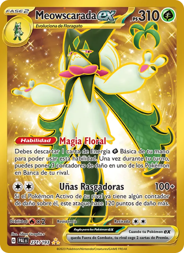 Meowscarada ex (Paldea Evolved #271/193)