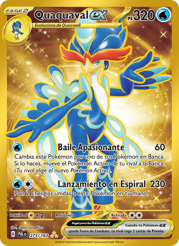 Quaquaval ex (Paldea Evolved #273/193)