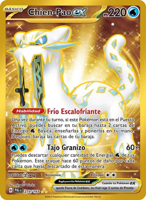 Chien-Pao ex (Evoluciones en Paldea #274/193)