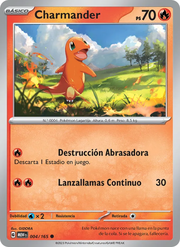 Charmander (151 #004/165)