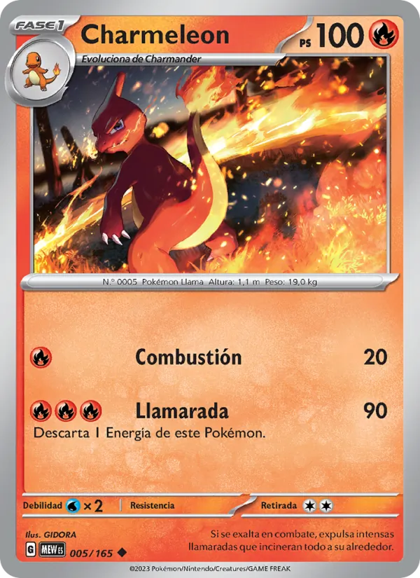 Charmeleon (151 #005/165)