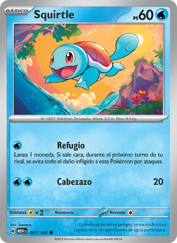 Squirtle (151 #007/165)