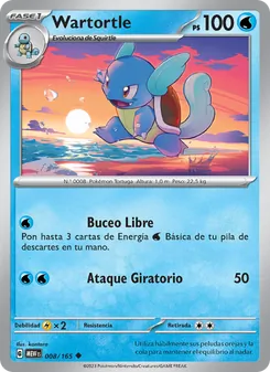 Wartortle (151 #008/165)