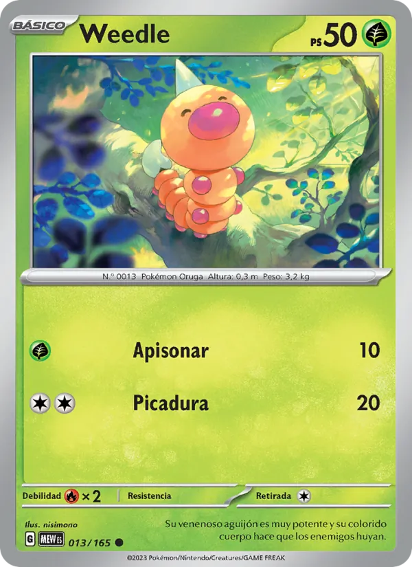 Weedle (151 #013/165)