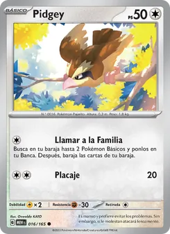 Pidgey (151 #016/165)