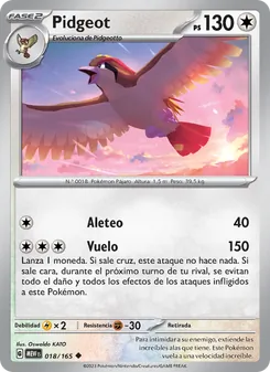 Pidgeot (151 #018/165)