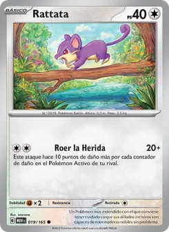 Rattata (151 #019/165)