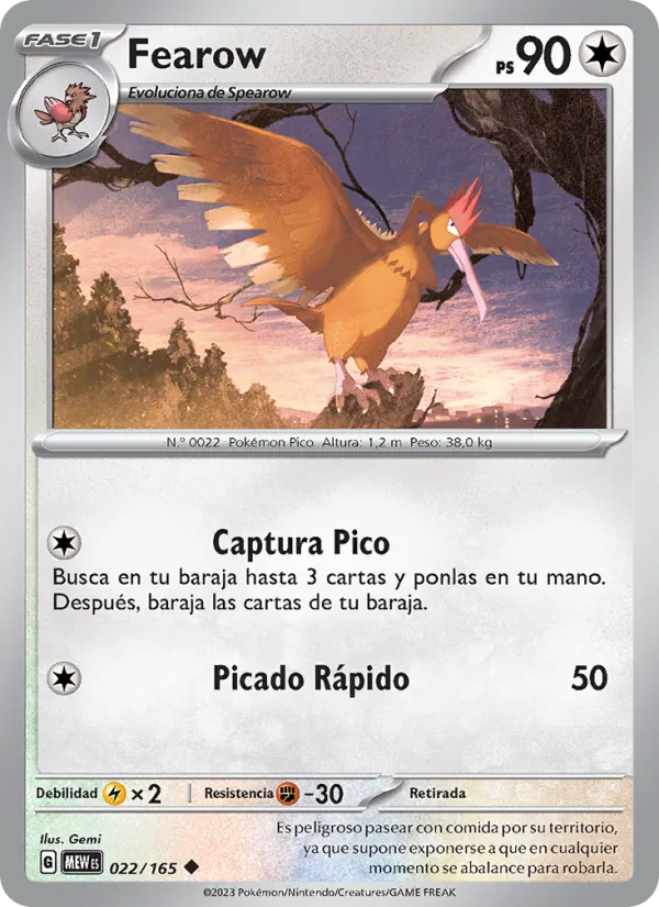 Fearow (151 #022/165)
