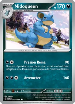 Nidoqueen (151 #031/165)