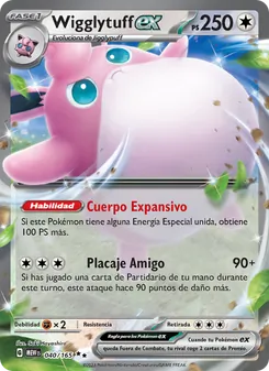 Wigglytuff ex (151 #040/165)